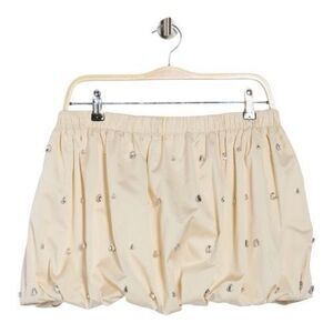 A.L.C. Holly Embellished Bubble Mini Skirt
